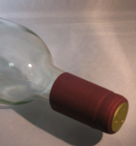 Labels, Shrink Caps, Assorted Bottling - PVC Shrink Caps, Burgundy, Bag Of 30