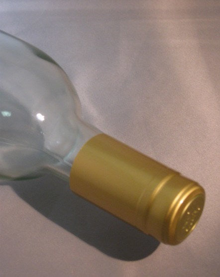 Labels, Shrink Caps, Assorted Bottling - PVC Shrink Caps, Gold, Bag Of 30