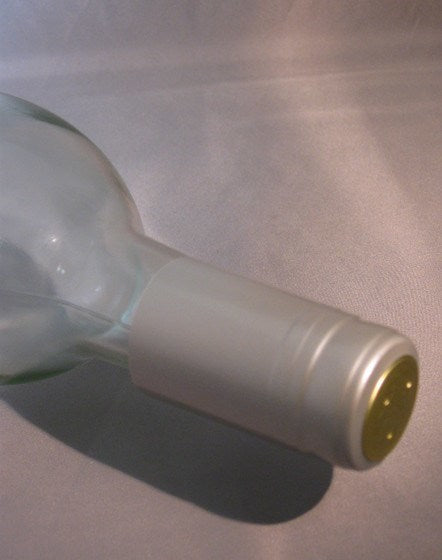 Labels, Shrink Caps, Assorted Bottling - PVC Shrink Caps, Silver, Bag Of 30