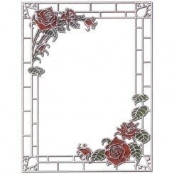 Stained Glass Roses - 4th and Vine Labels