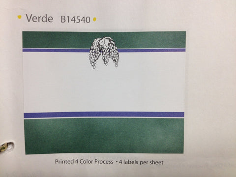 Verde - 4th and Vine Labels