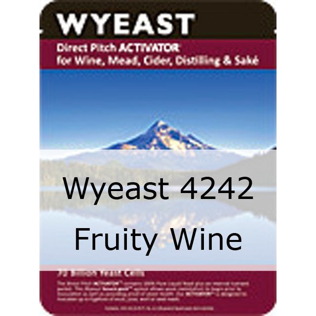 Liquid Wine Yeast - Wyeast 4242 Fruity Wine