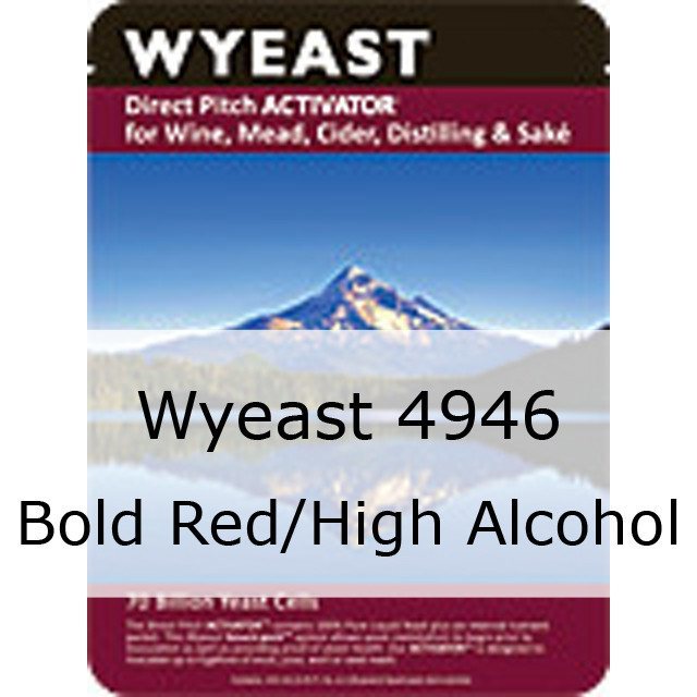 Liquid Wine Yeast - Wyeast 4946 Bold Red/High Alcohol