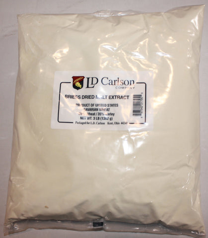 Bavarian Wheat Dry Malt Extract (DME) 3 LB (Briess)