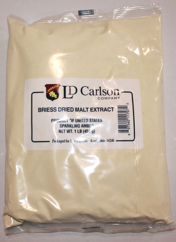 Sparkling Amber Dry Malt Extract (DME) 1 LB (Briess)