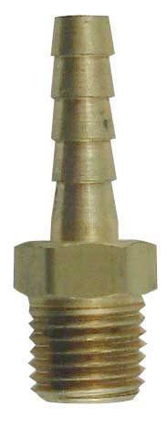 Miscellaneous Equipment - Hose Stem, 1/4" Barb X 1/4" Mpt