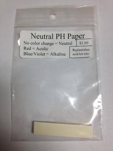 None - Neutral PH Papers