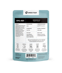 Omega Yeast OYL-021 Hefeweizen Ale Liquid Yeast