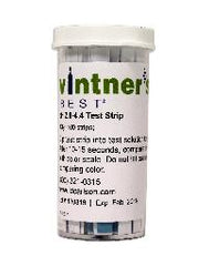pH Strips Wine Range (2.8 - 4.4 pH), 100 Papers