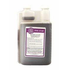 Sanitizers - Saniclean - 32 Oz (Five Star)