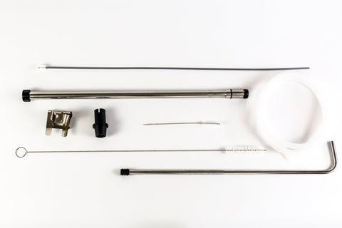 Stainless steel auto-siphon complete kit