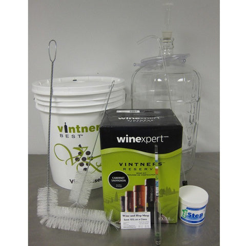 Wine Starter Kit - 6 Gallon for Concentrate