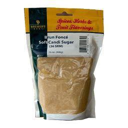 Sugars - Brun Fonce (Dark Brown) Soft Belgian Candi Sugar 1 Lb
