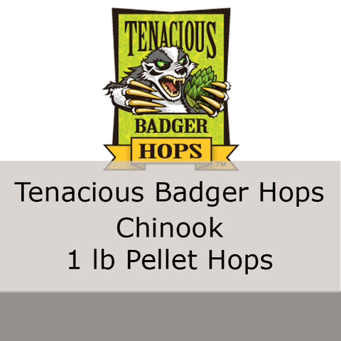Chinook Pellet Hops 1 lb (Tenacious Badger Hops)