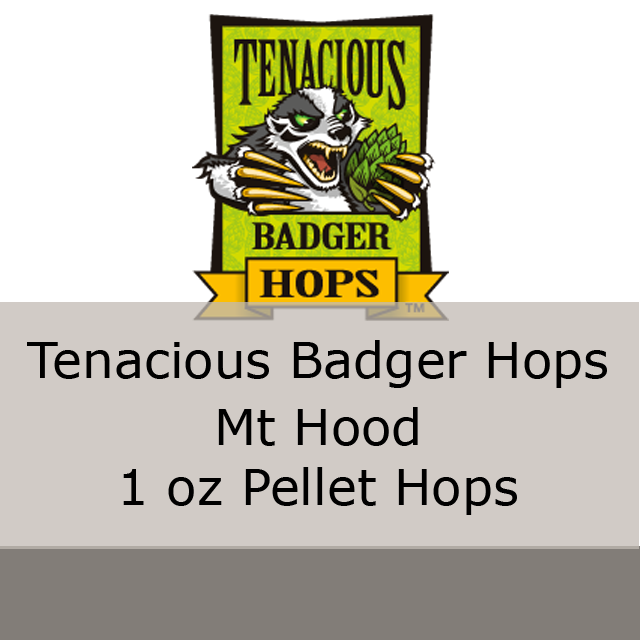 Mt Hood Pellet Hops 1 oz (Tenacious Badger Hops)