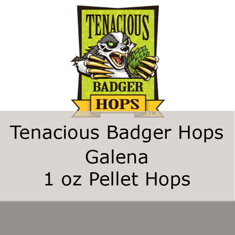 Galena Pellet Hops 1 oz (Tenacious Badger Hops)