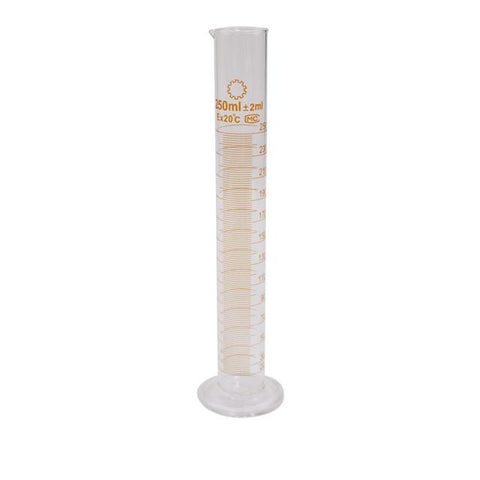 Testing Equipment - Graduated Cylinder, Glass - 250mL