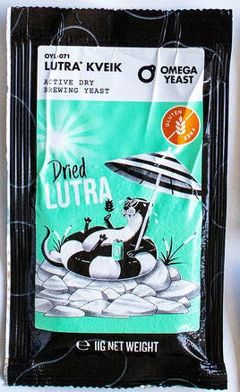 Omega Yeast Dried Lutra Kveik Gluten Free
