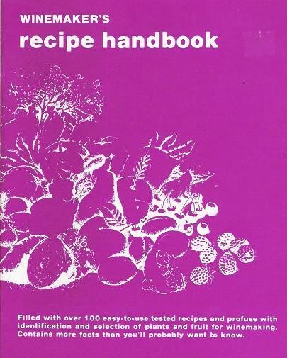 Wine Books - Winemakers Recipe Handbook By Massaccesi